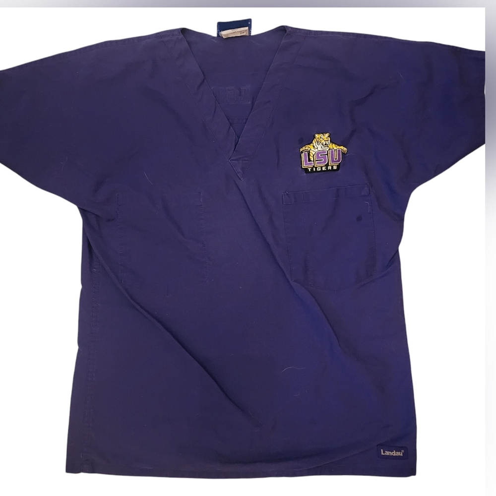 LSU Scrub Top-Medium